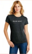 UNISEX Becoming Radiant Sueded Crewneck T-shirt