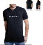 UNISEX Becoming Radiant Sueded Crewneck T-shirt