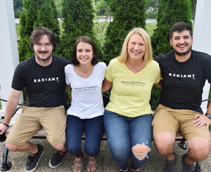 Women's BECOMING RADIANT Perfect Tri® V-Neck Tee Shirt