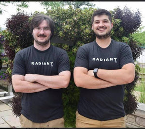UNISEX Becoming Radiant Sueded Crewneck T-shirt